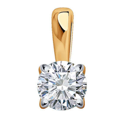 Pandantiv din aur cu diamant